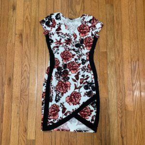 Floral Bodycon Mini Dress